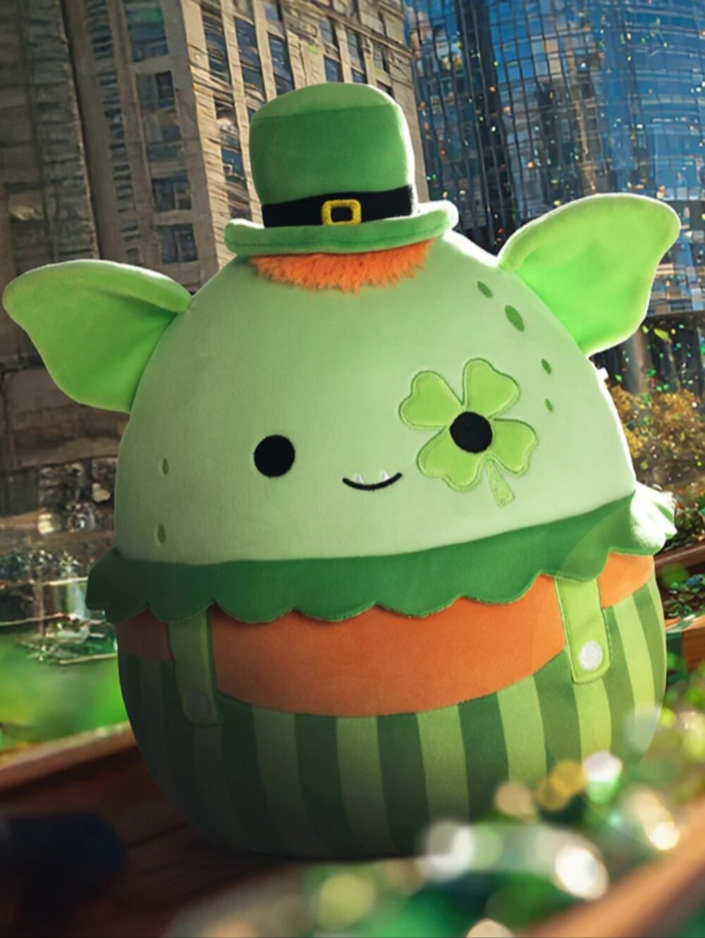 12-Inch Select Series Denny the St. Paddy's Day Troll SQUISHMALLOW